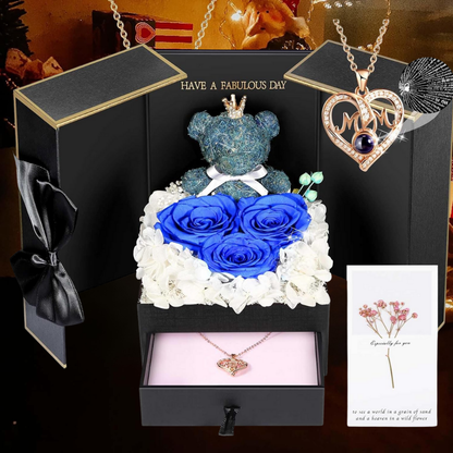 Eeuwige Rozen Cadeaubox Sieraden Geschenkset Decoratie