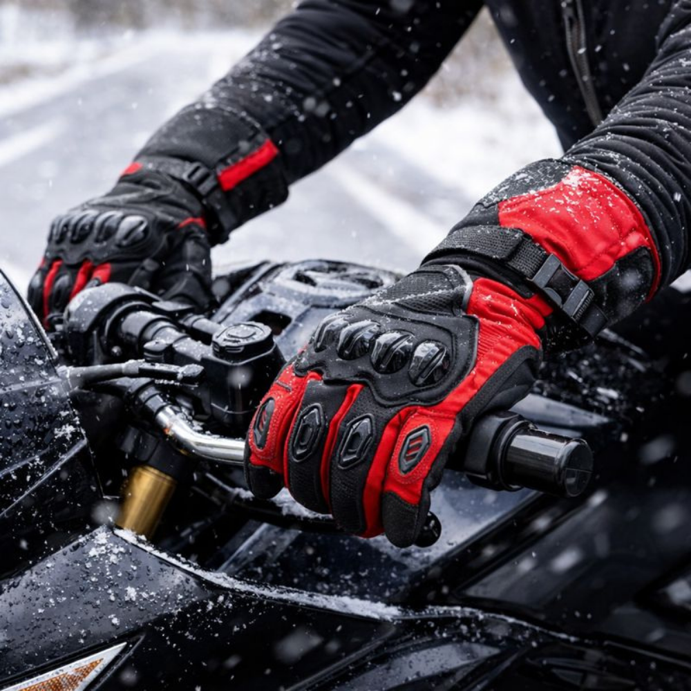 Motorhandschoenen Warm Waterdicht Geïsoleerd voor Winter