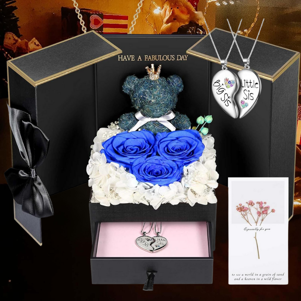 Eeuwige Rozen Cadeaubox Sieraden Geschenkset Decoratie