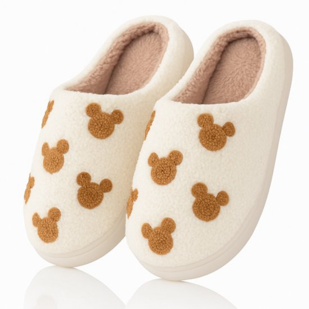 Pantoffels Dames Fleece Warm Harten voor Valentijnsdag - Velinix
