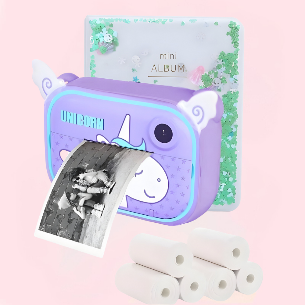 Kinder Fotocamera met Direct Print Functie Zonder Inkt