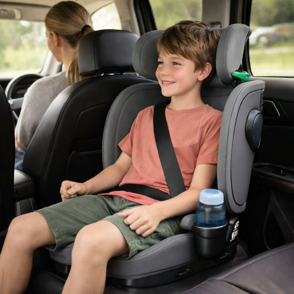 Autostoel Verhoger ISOFIX I-Size Verstelbaar voor Kinderen - Velinix