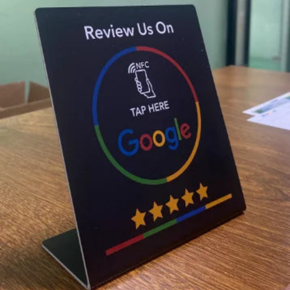 NFC Kaart voor Online Recensies en Feedback