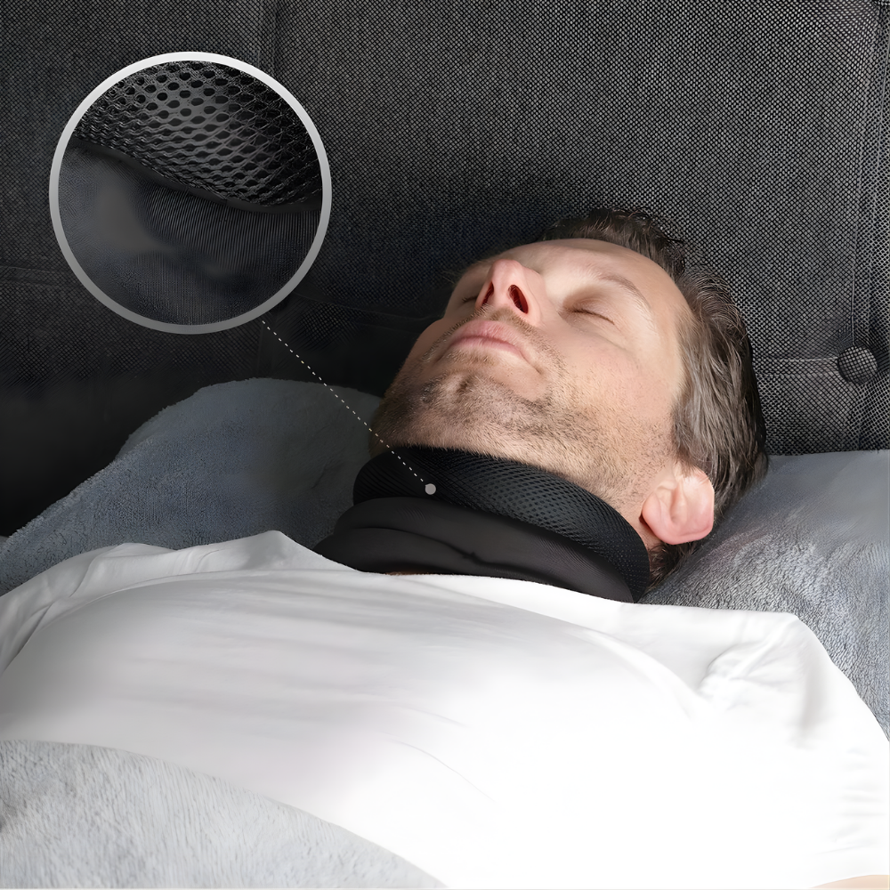 Slaapondersteuning Nekbrace voor Snurken en Ergonomie - Velinix