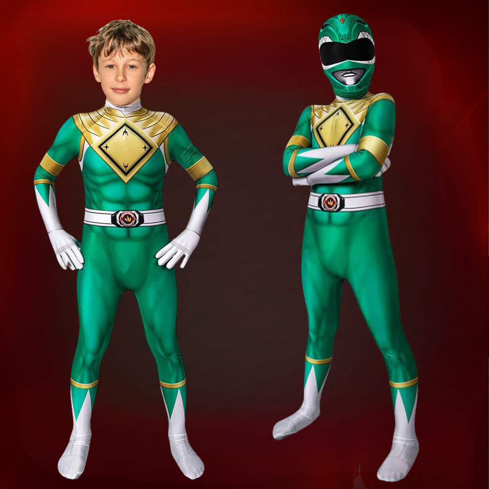 Kinder Superheld Jumpsuit Kostuum met Masker Polyester - Velinix