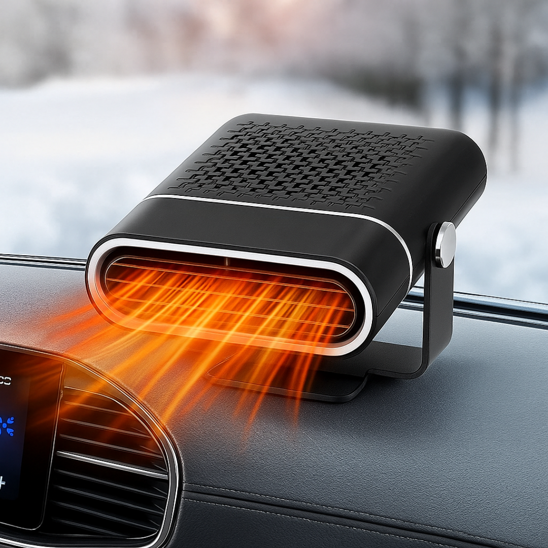 Draagbare Auto Verwarming Ruitontdooier 12V USB Zwart - Velinix