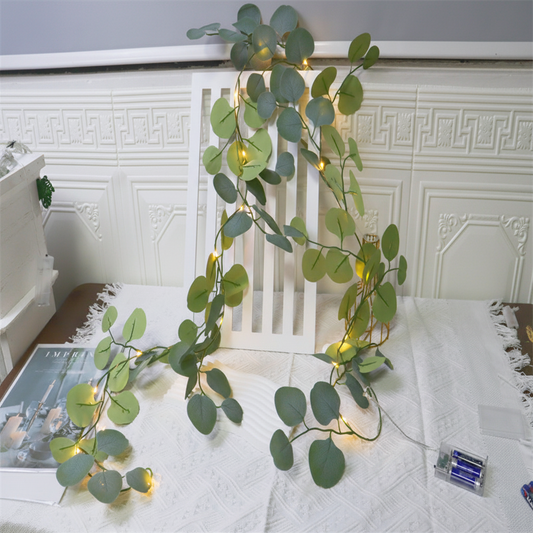 Rattan Garland LED Verlichting Warme Sfeer Decoratie - Velinix