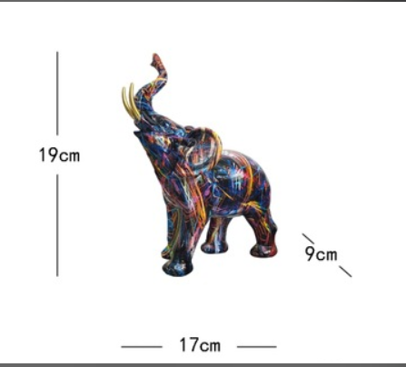 Olifant Beeldje Decoratie Uniek Huisdier Figuur
