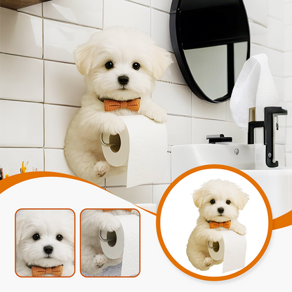 Hond Toiletpapierhouder Leuk voor Badkamer