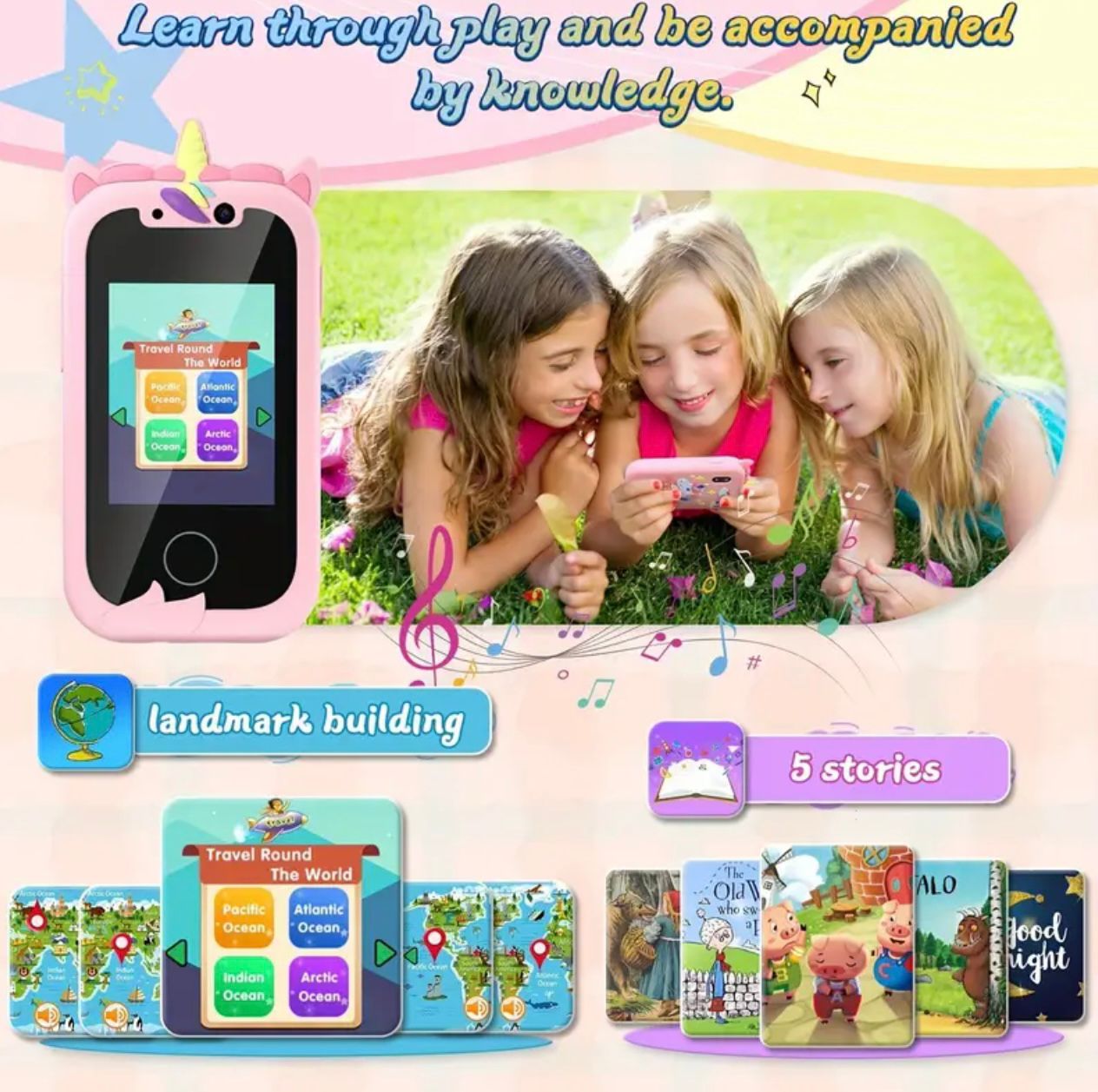 Interactieve LeerTelefoon voor Kinderen