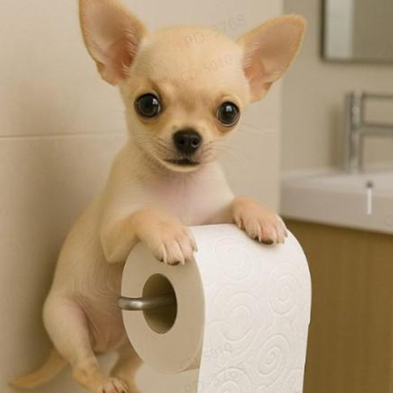 Hond Toiletpapierhouder Leuk voor Badkamer