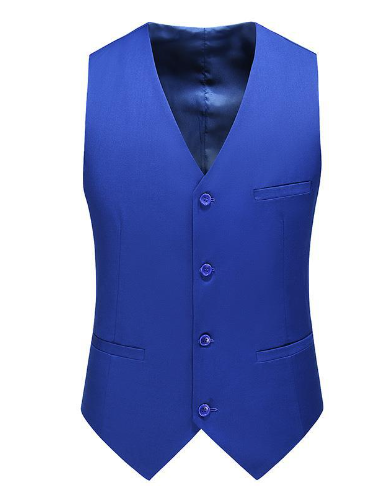 Stropdas Vest Satijnen Met Pochet voor Formele Gelegenheden