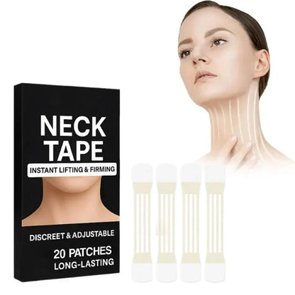 Neklift Tape voor een Jeugdige Huid Onzichtbaar en Comfortabel