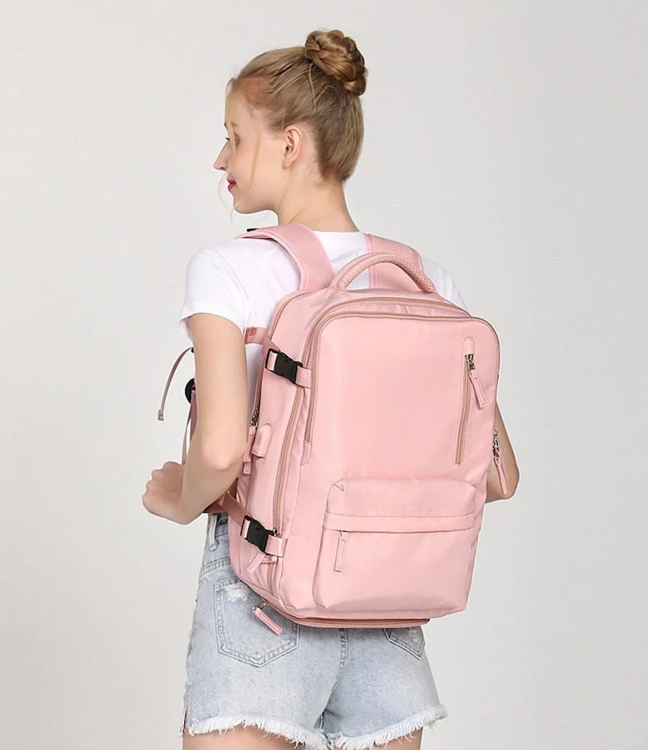 Reisrugzak 40L Waterdicht met Regenhoes