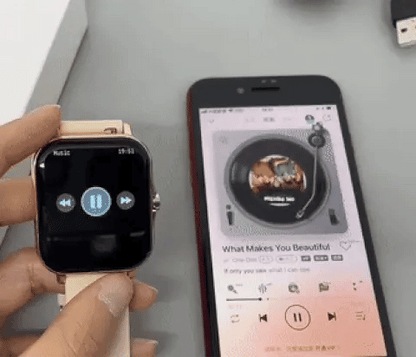 Smartwatch met Hartslagmeter en IP68 Waterproof voor Sporters