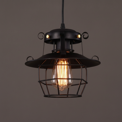 Industriële Hanglamp Retro Stijl Met Edisonpepers - Velinix