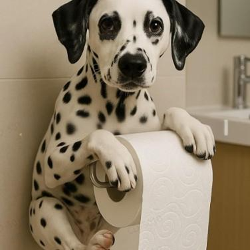 Hond Toiletpapierhouder Leuk voor Badkamer