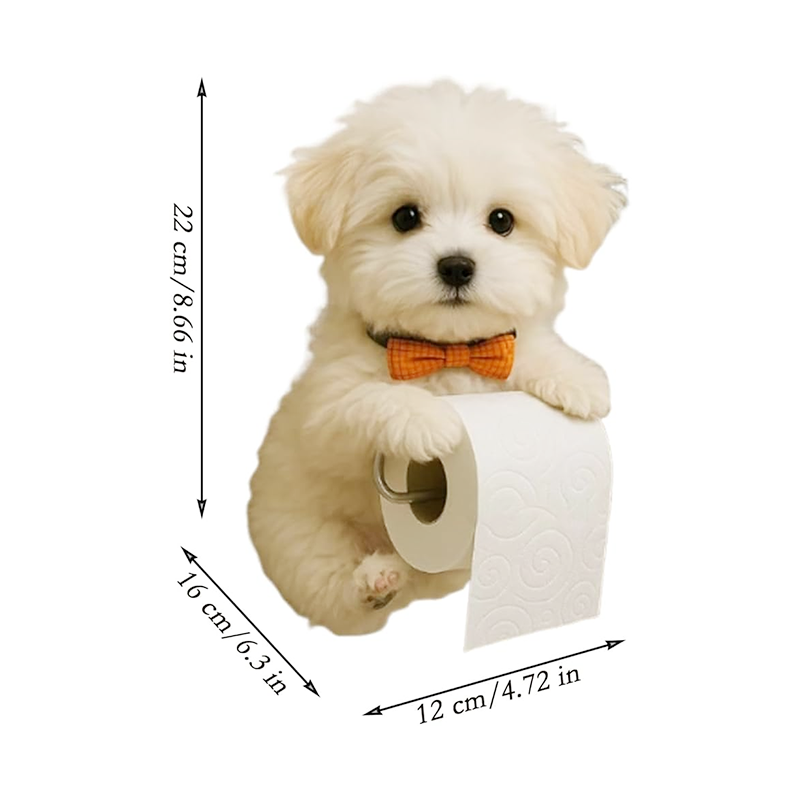 Hond Toiletpapierhouder Leuk voor Badkamer