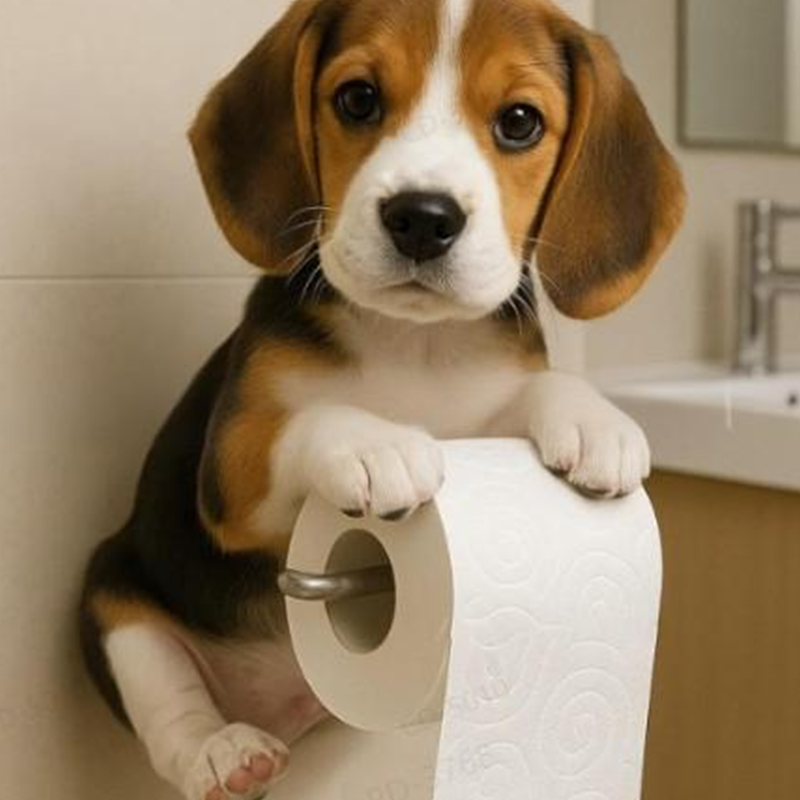 Hond Toiletpapierhouder Leuk voor Badkamer