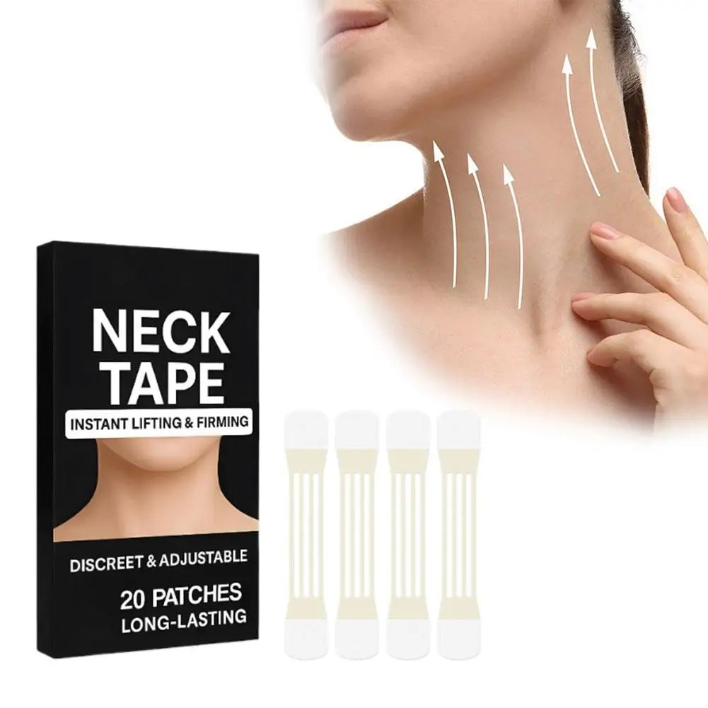Neklift Tape voor een Jeugdige Huid Onzichtbaar en Comfortabel