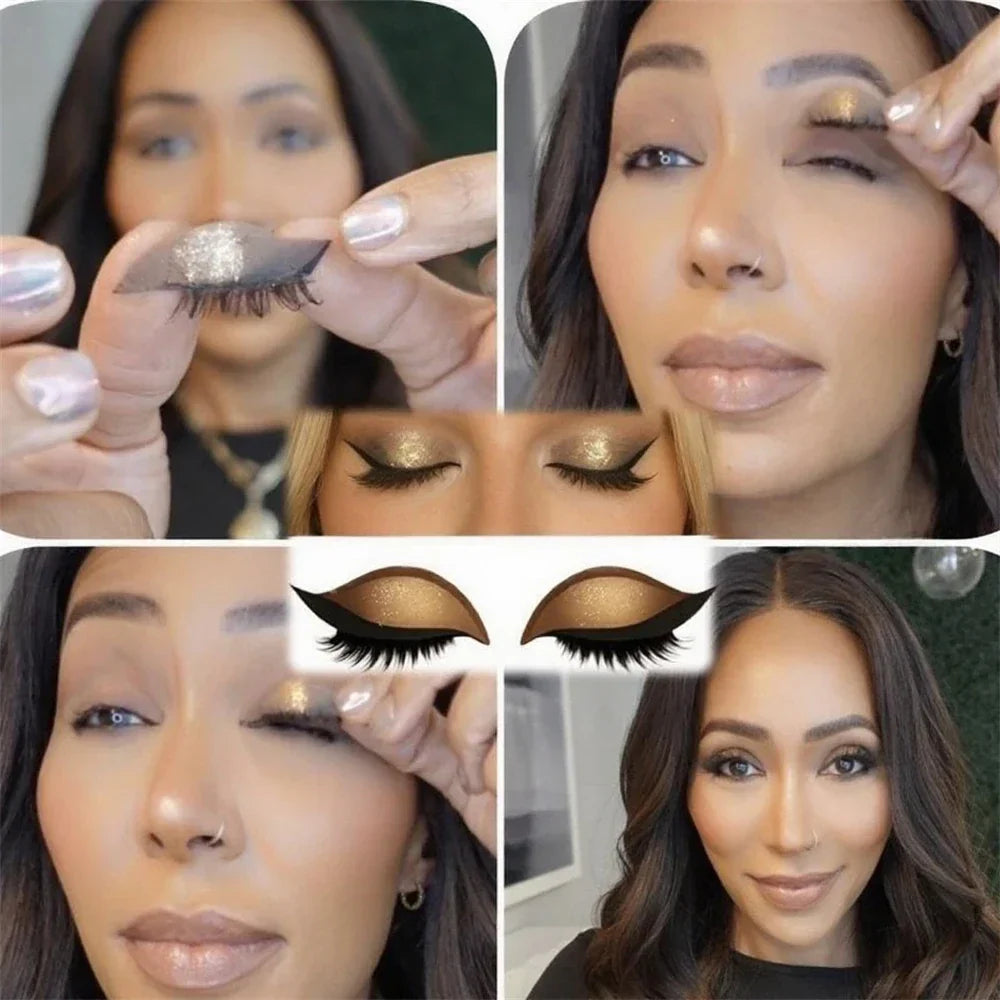 Oogstickers voor een Snelle Oogmake-up Look