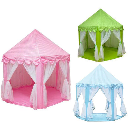 Prinsessenspeeltent Roze voor Meisjes met Magisch Interieur