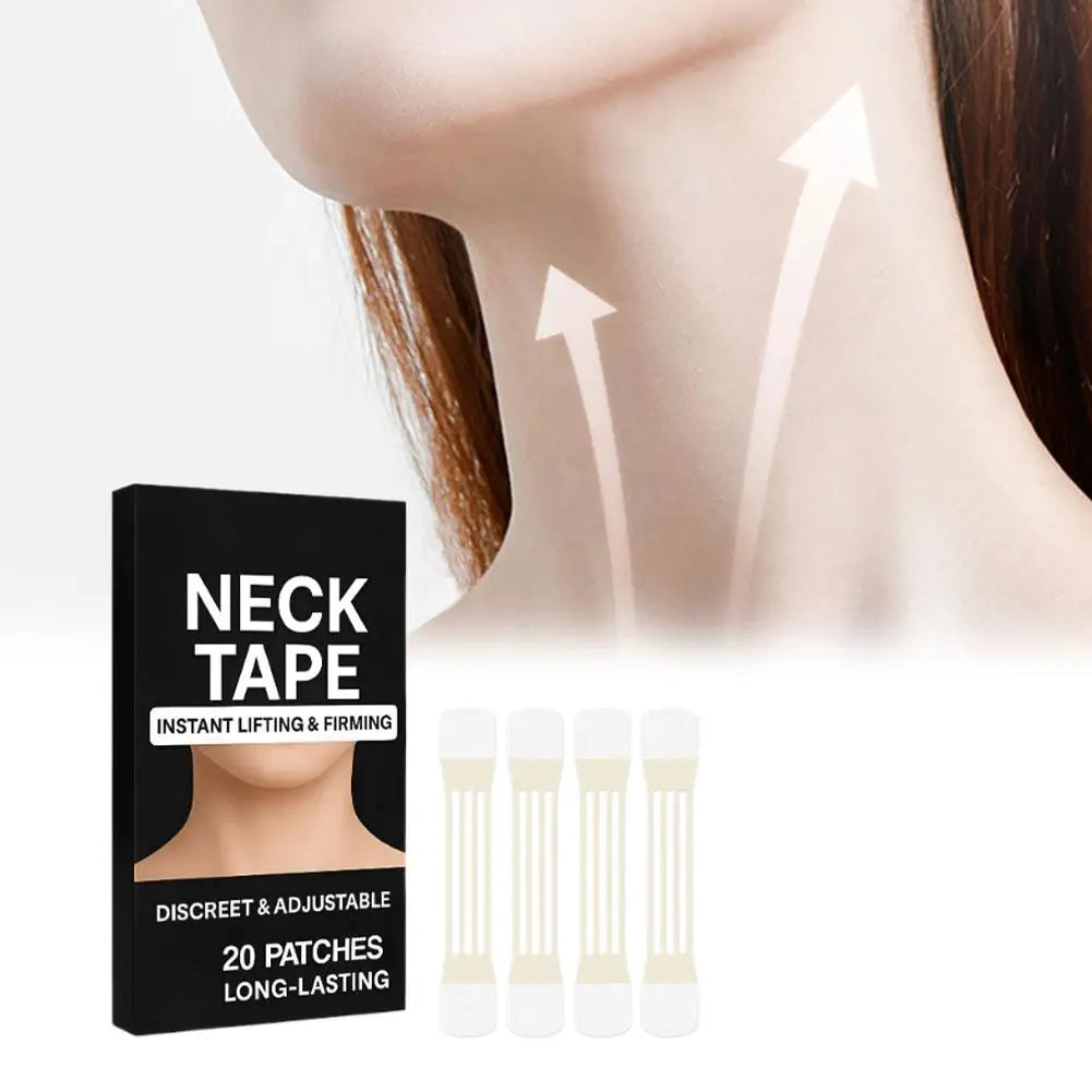 Neklift Tape voor een Jeugdige Huid Onzichtbaar en Comfortabel