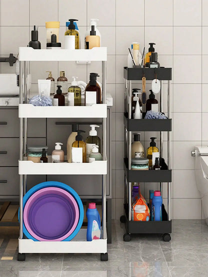 Opbergwagen op Wieltjes voor Keuken en Huis - Velinix