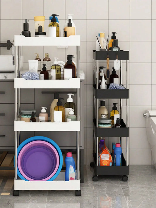 Opbergwagen op Wieltjes voor Keuken en Huis - Velinix