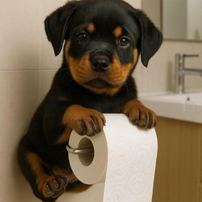 Hond Toiletpapierhouder Leuk voor Badkamer