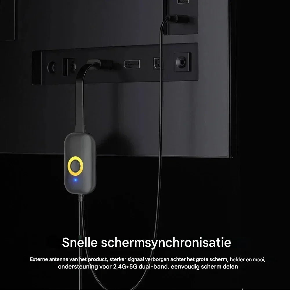 Streamalles Direct Op Groot Scherm Zonder Wifi
