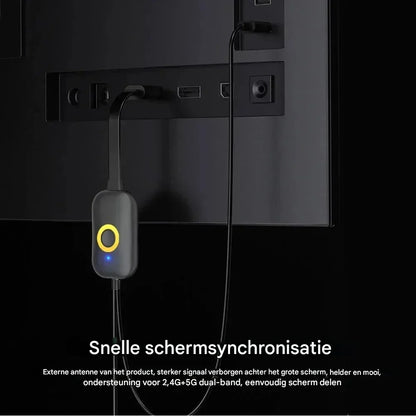 Streamalles Direct Op Groot Scherm Zonder Wifi