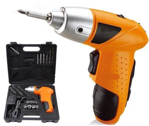 Draadloze Schroevendraaier LuxTool Set met 45 Accessoires Oplaadbaar - Velinix