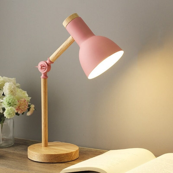 Houten LED Bureaulamp Modern Design