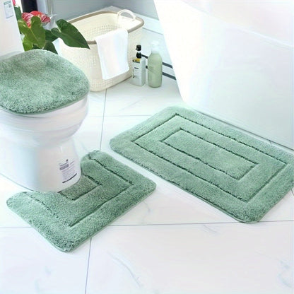 Luxe Badmat Set Antislip Sneldrogend Wasbaar