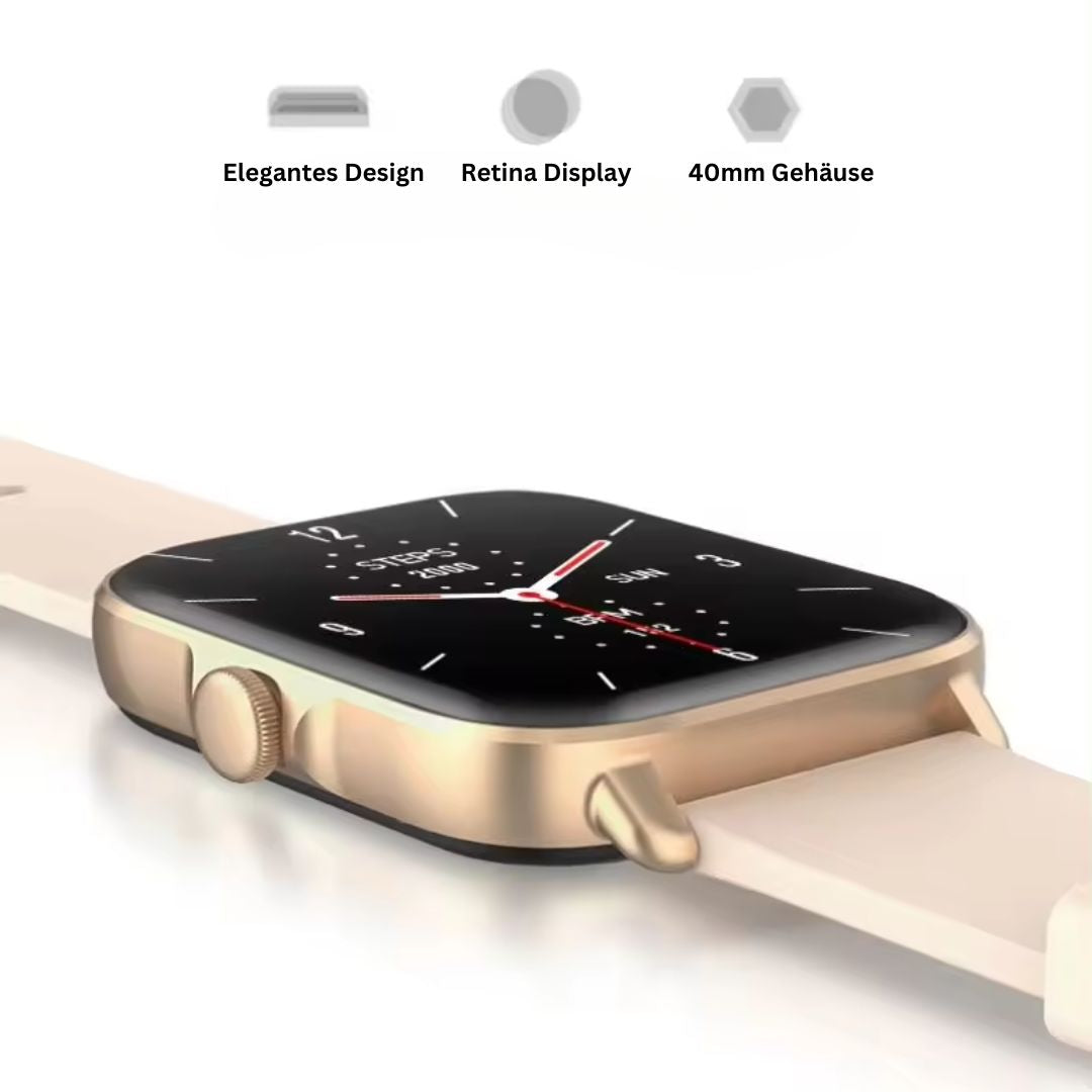 Smartwatch met Hartslagmeter en IP68 Waterproof voor Sporters