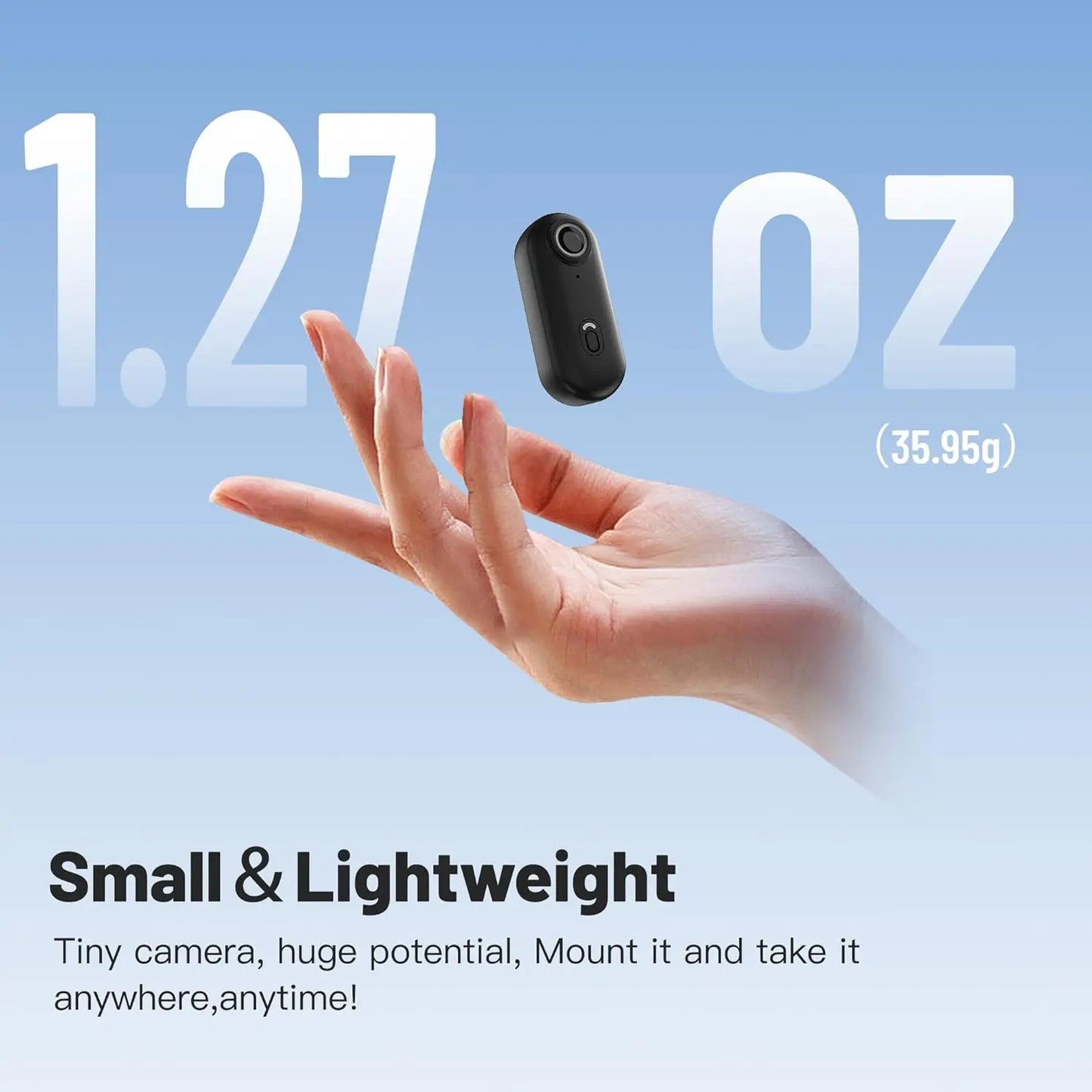 Mini Camera HD Bodycamera Compact voor Discreet Opnemen