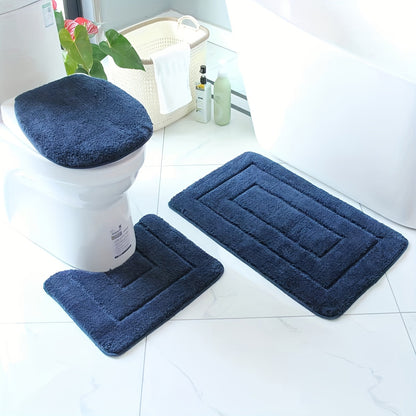 Luxe Badmat Set Antislip Sneldrogend Wasbaar