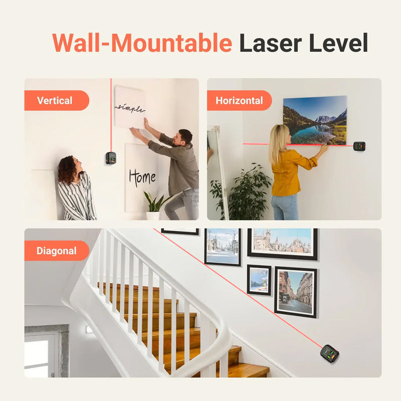 Laser Niveau Set Professioneel Precies voor Bouw en Klus