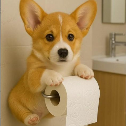 Hond Toiletpapierhouder Leuk voor Badkamer
