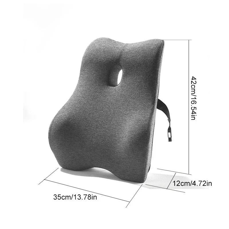 Ergonomisch Rugleuningkussen voor Stoel Steun en Comfort