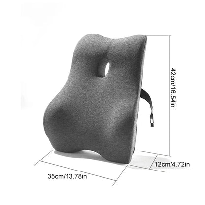 Ergonomisch Rugleuningkussen voor Stoel Steun en Comfort