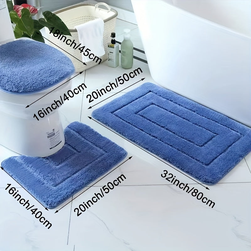 Luxe Badmat Set Antislip Sneldrogend Wasbaar