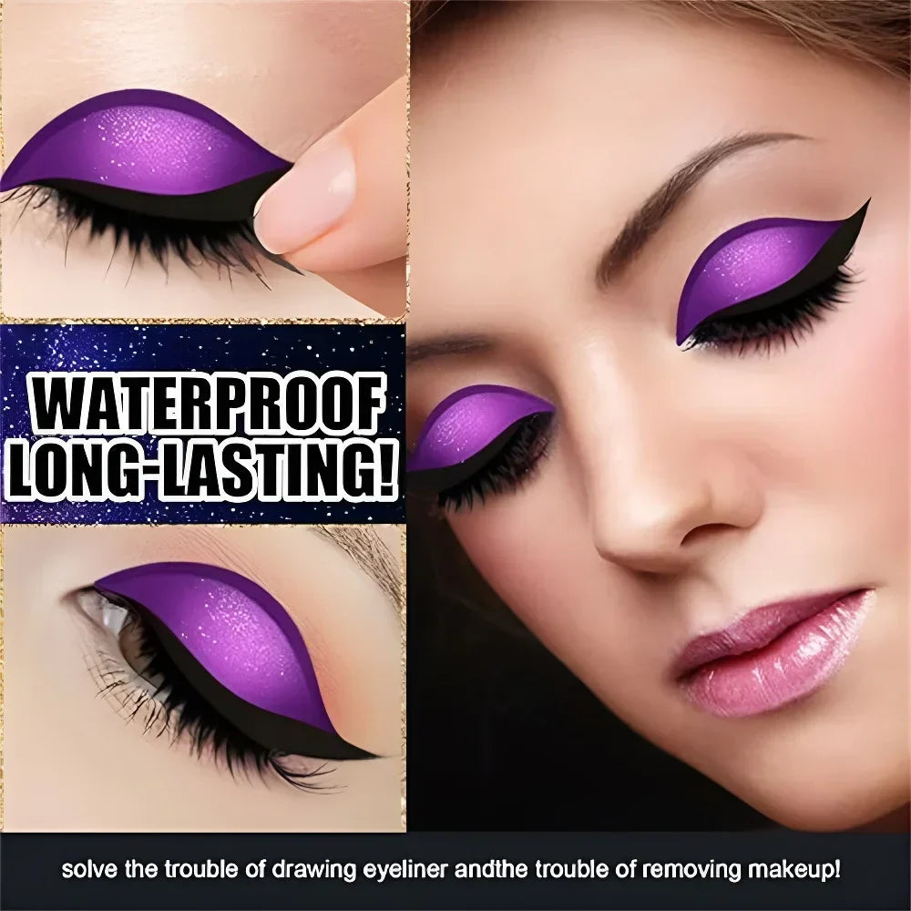 Oogstickers voor een Snelle Oogmake-up Look