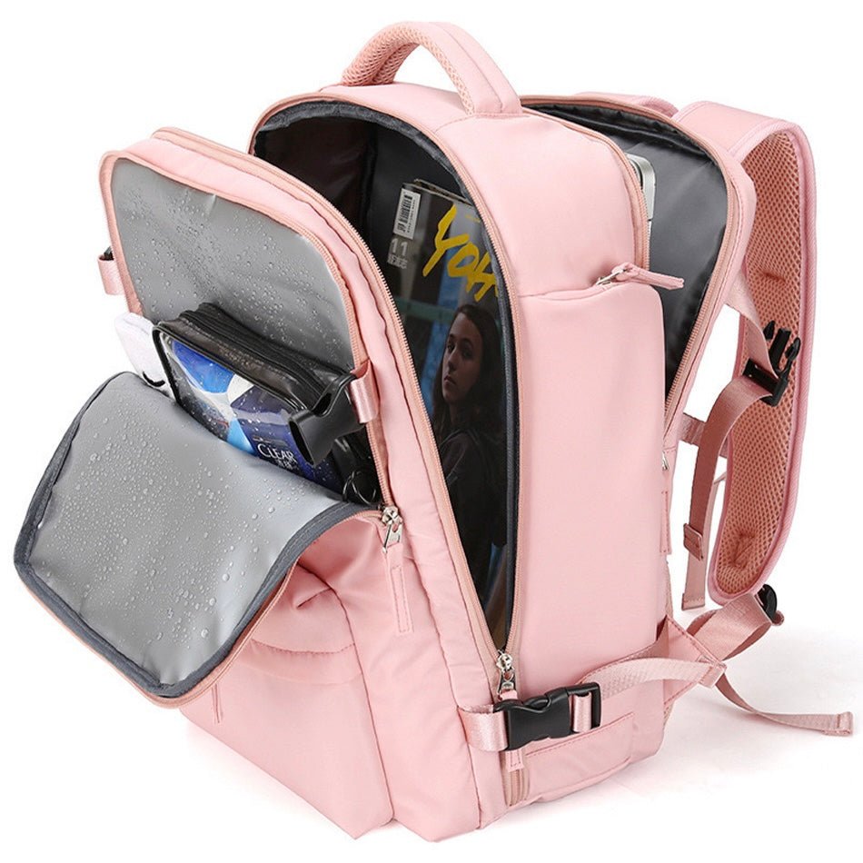 Reisrugzak 40L Waterdicht met Regenhoes