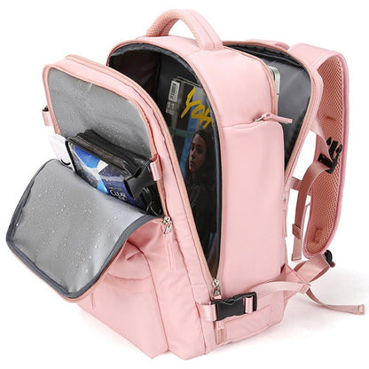 Reisrugzak 40L Waterdicht met Regenhoes