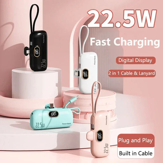 Power Bank ZakCharge | Krachtige Oplader voor Onderweg Lange Levensduur - Velinix