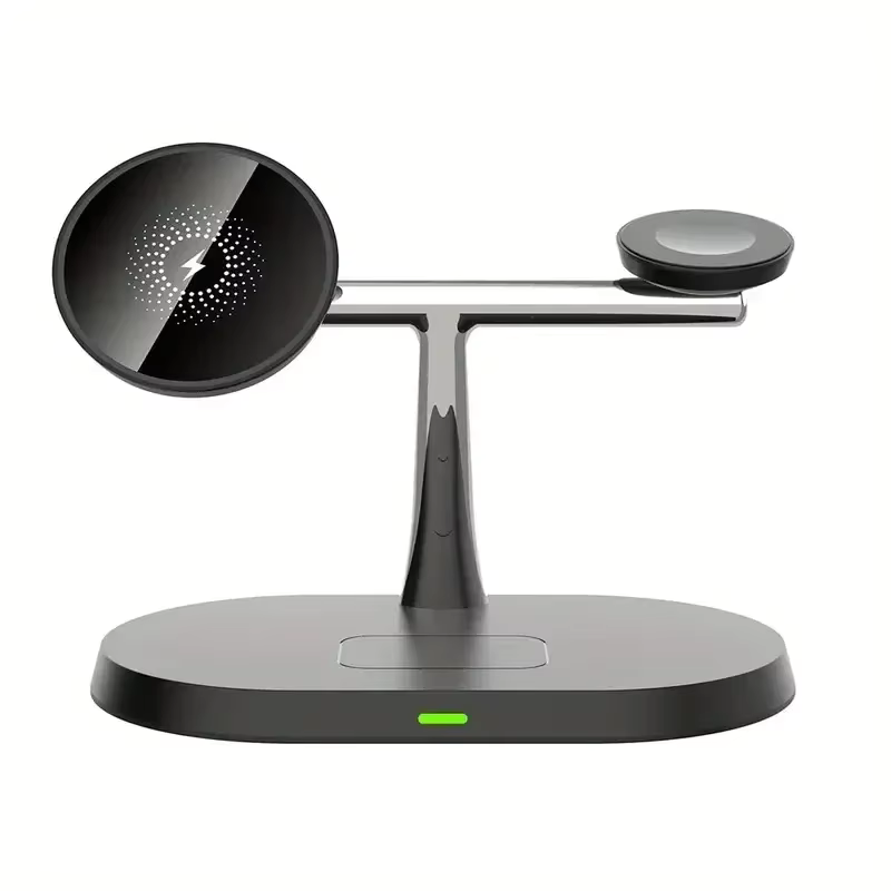 Draadloze Oplaadstandaard 3-in-1 MagCharge Snellaadstation - Velinix