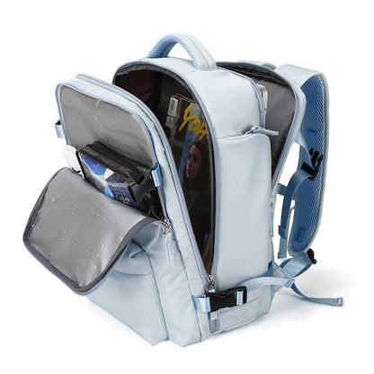 Reisrugzak 40L Waterdicht met Regenhoes