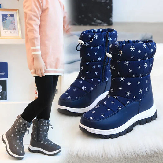 Waterdichte Warme Snowboots voor Dames en Meisjes - Velinix